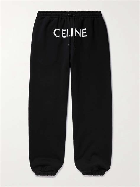 celine black sweatpants|celine shirts for men.